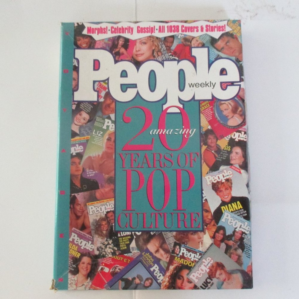 People Weekly Magazine 20 Years of Pop Culture Vintage Tech CD-Rom early 1990s